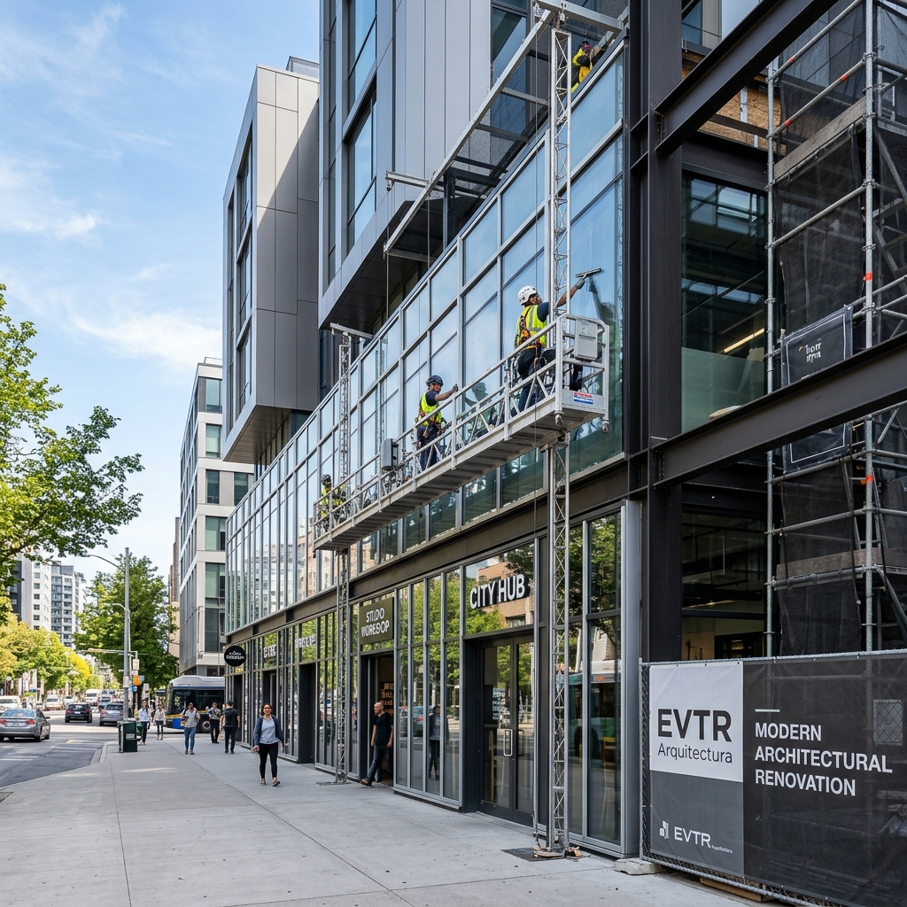 Renovación de Fachada Comercial